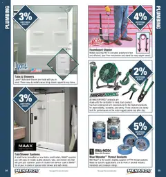 Preview of Menards weekly ads valid from 01.01.2026 | Page: 28 | Products: Sealant, Shower, Staple, Stapler