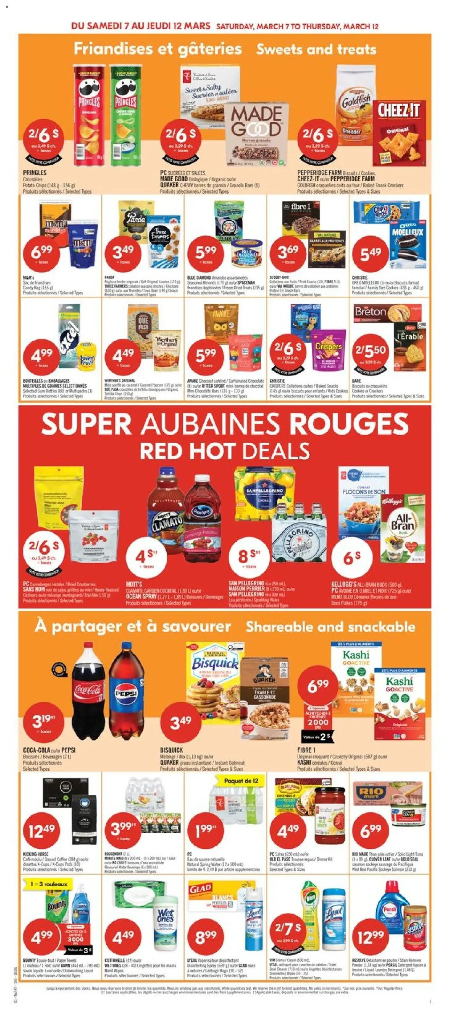 Pharmaprix flyer valid from 06.03.2026 | Page: 6 | Products: PC, Bag, Powder, Stain remover