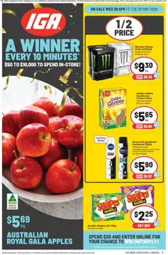 Preview of IGA catalogue NT - valid from 29.04.2026