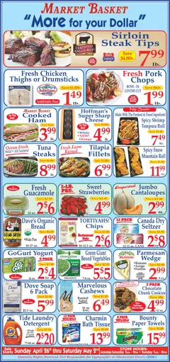 Preview of Market Basket weekly ads valid from 26.04.2026