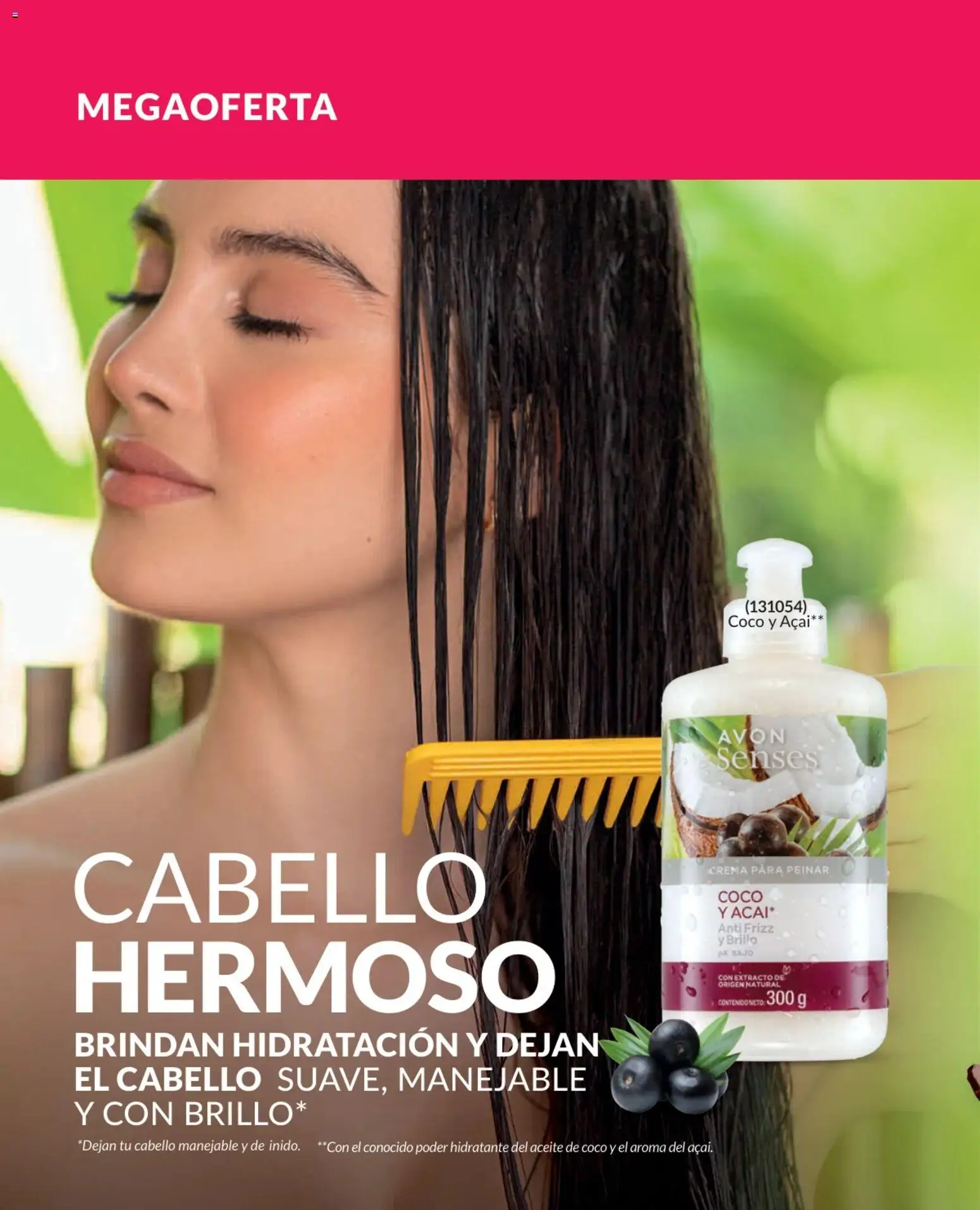 Avon revista - valida desde el 25.02.2026 | Página: 195 | Productos: Crema, Brillo, Coco, Aceite