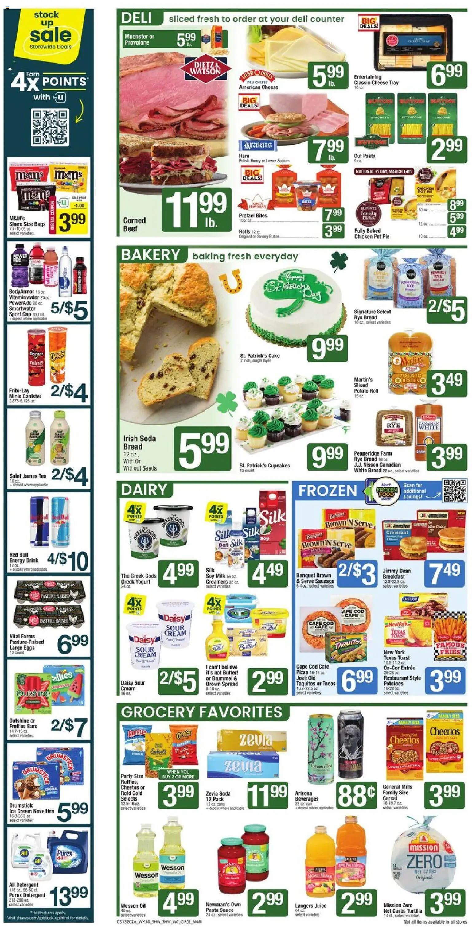 Shaw's Weekly Ad - RI - valid from 13.03.2026 | Page: 2 | Products: Vitamin, Eggs, Juice, Potatoes