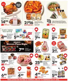 Preview of Longo's weekly flyer / circulaire from shop Longo's valid from 30.04.2026 | Page: 6 | Products: Cream, Cookies, Potatoes, Chicken