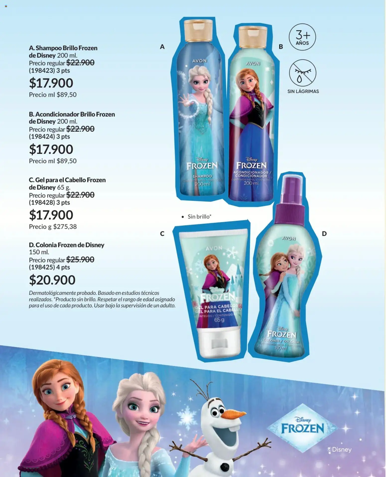 Avon revista - valida desde el 25.02.2026 | Página: 203 | Productos: Shampoo, Brillo, Acondicionador