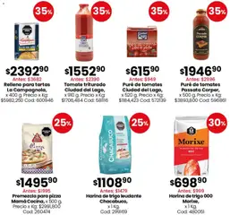 Vista previa Coto - Ofertas Almacén y bebidas válido desde el 27.04.2026 | Página: 5 | Productos: Harina, Tomate, Pizza, Tomates