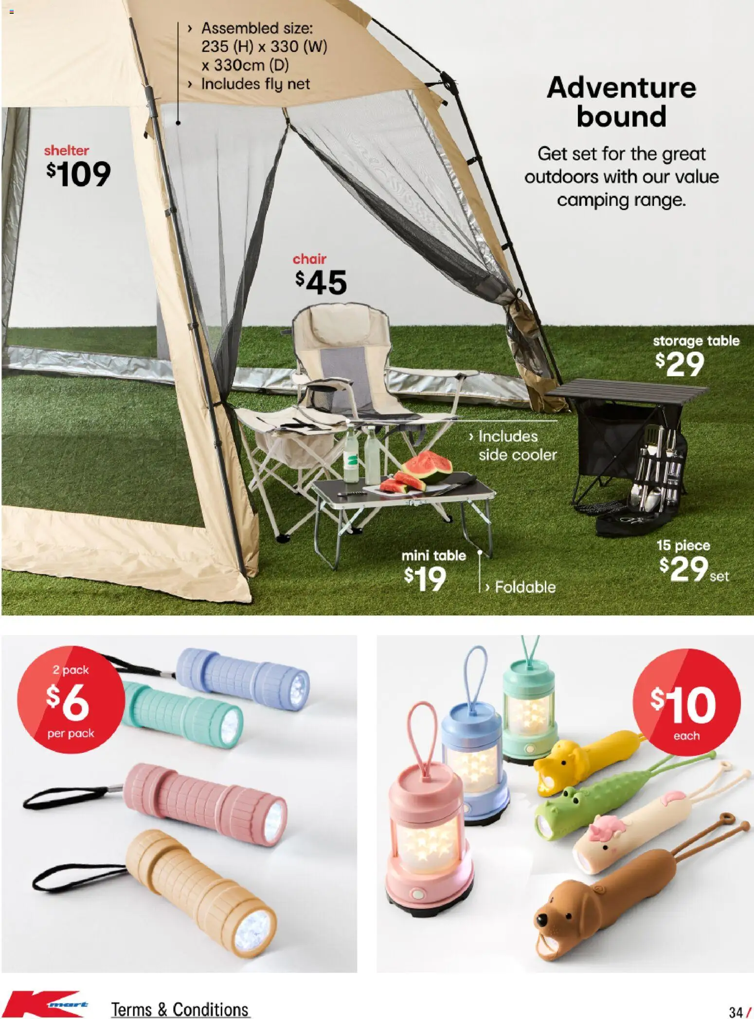 Kmart catalogue - valid from 05.03.2026 | Page: 34 | Products: Table, Chair