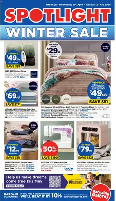 Preview of Spotlight catalogue  - valid from 29.04.2026