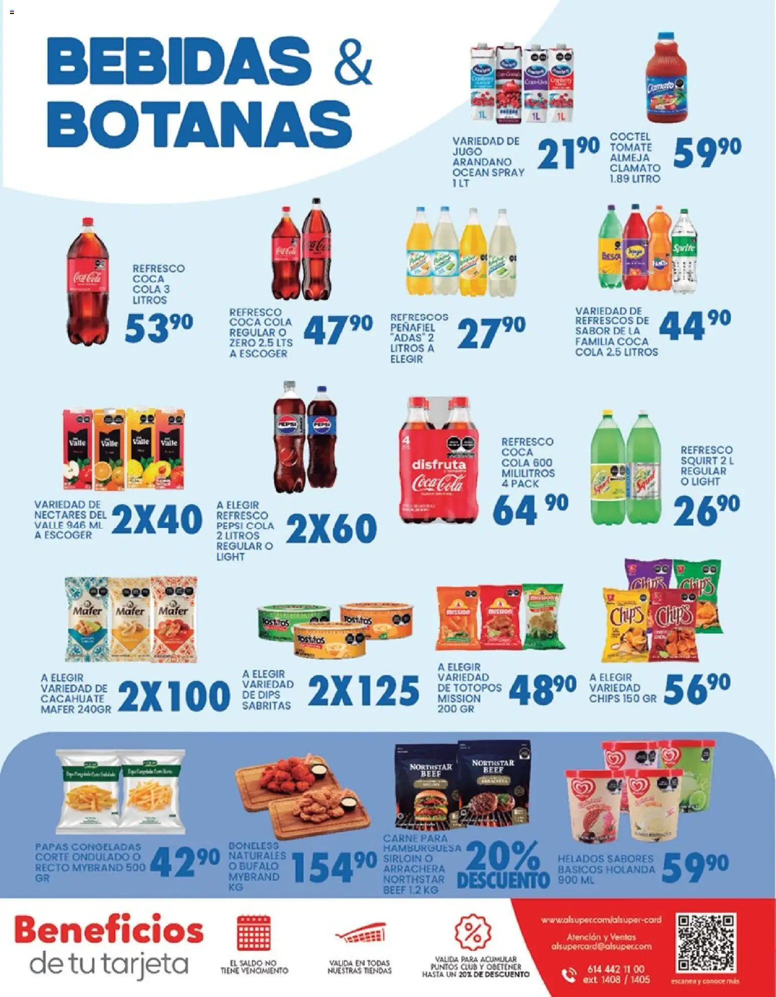 Nuevas ofertas de Alsuper válidas en toda la República Mexicana desde el 06.03.2026. ¡Encuentra las mejores ofertas en Alsuper folleto! | Página: 7 | Productos: Refresco, Cacahuate, Tomate, Jugo