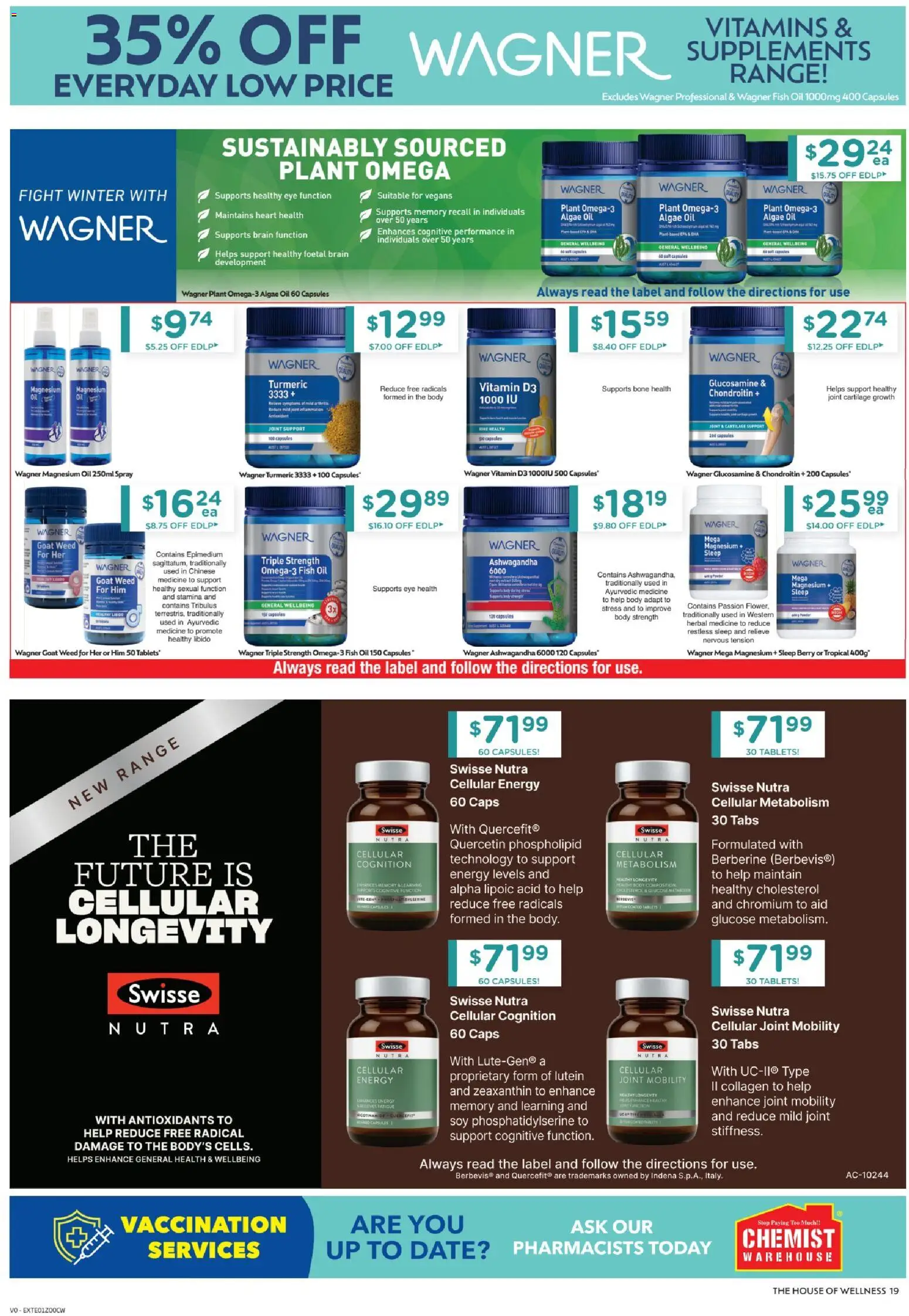 Chemist Warehouse catalogue - valid from 12.03.2026 | Page: 19 | Products: Oil, Weed, Herbal, Tablets