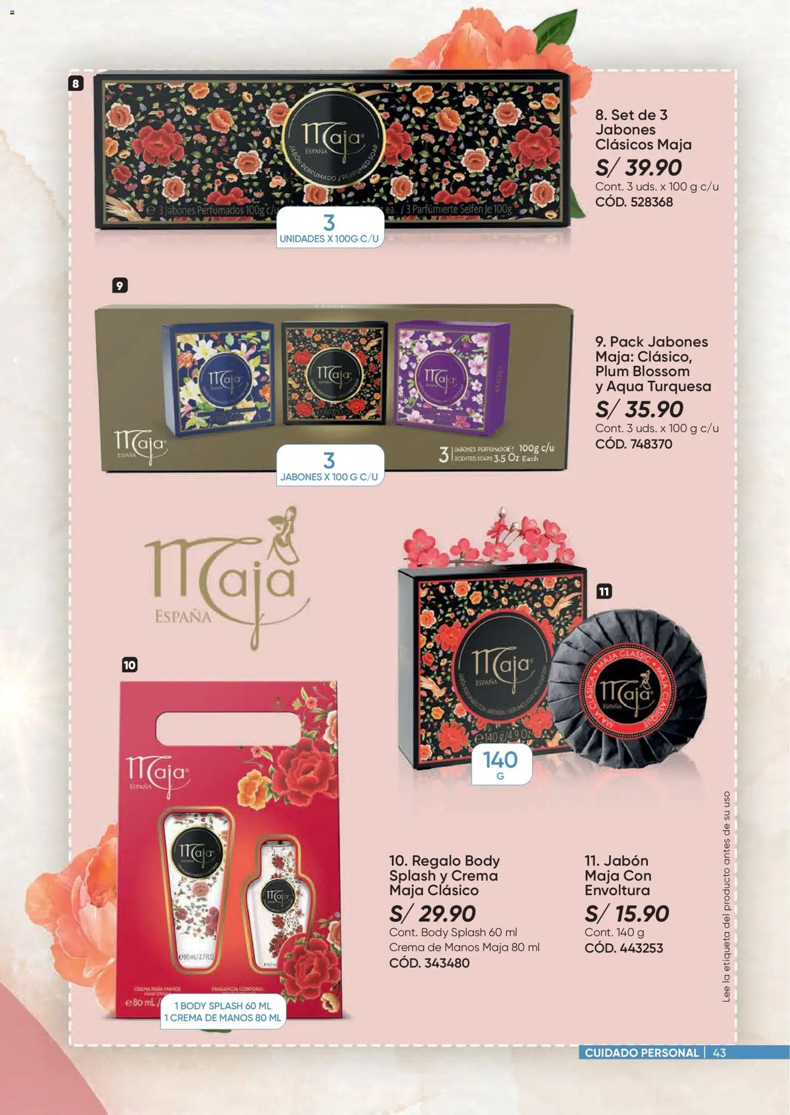 Catálogo Azzorti válido desde 09.03.2026 | Página: 43 | Productos: Crema de manos, Jabón, Crema