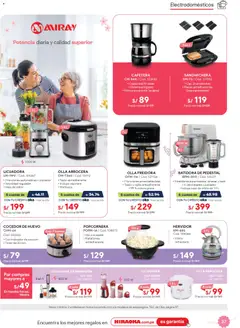 Vista previa de folleto Hiraoka catálogo de la Hiraoka válido desde 25.04.2026 | Página: 37 | Productos: Cafetera, Hervidor, Sandwichera, Freidora