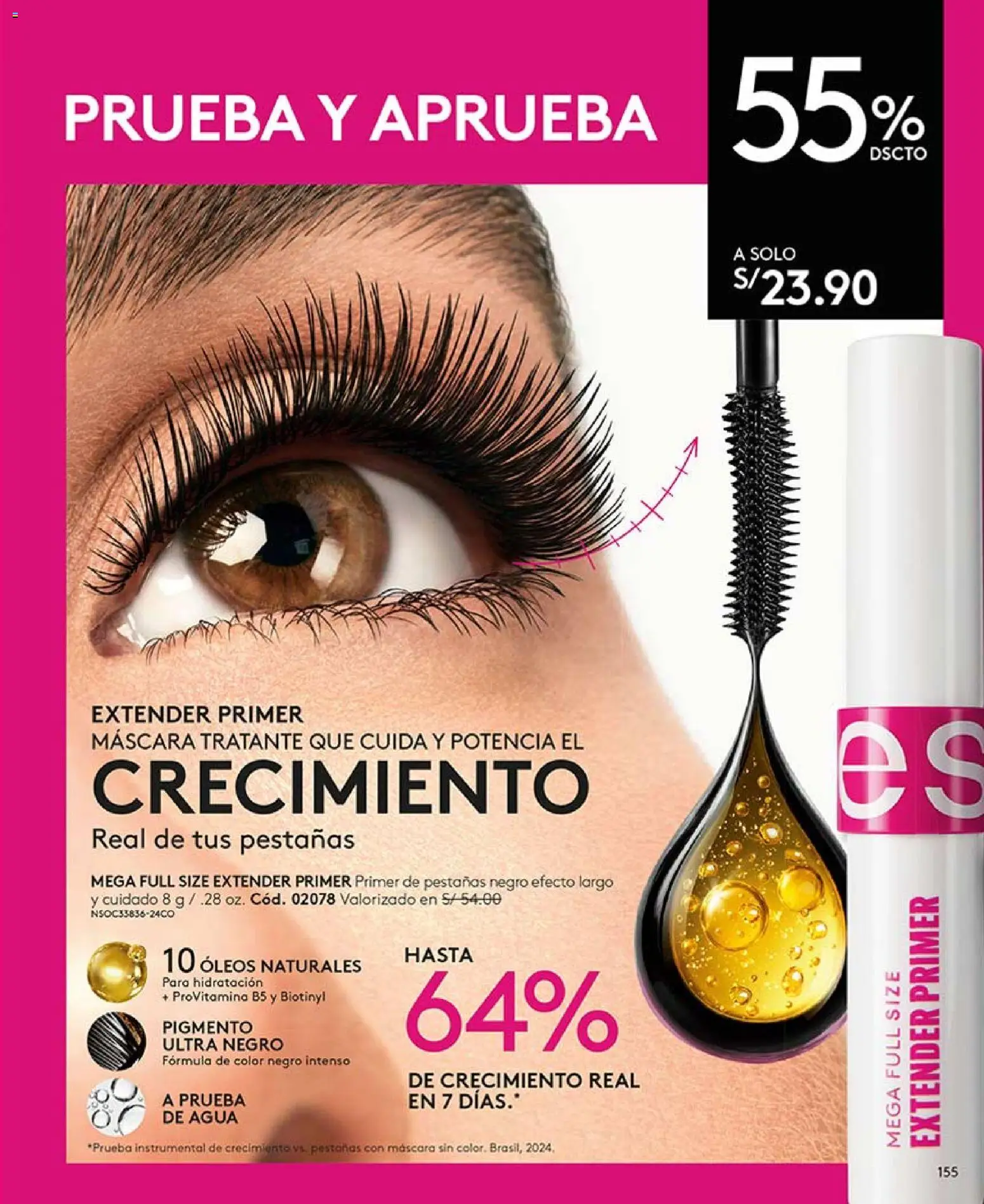 Catálogo Ésika válido desde 14.03.2026 | Página: 155 | Productos: Máscara