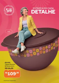 Tupperware catálogo Vitrine 05 - Pré-Visualização do folheto da loja Tupperware, válido de 01.05.2026 | Página: 6 | Produtos: Tigela