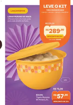 Tupperware catálogo Vitrine 05 - Pré-Visualização do folheto da loja Tupperware, válido de 01.05.2026 | Página: 7 | Produtos: Tigela