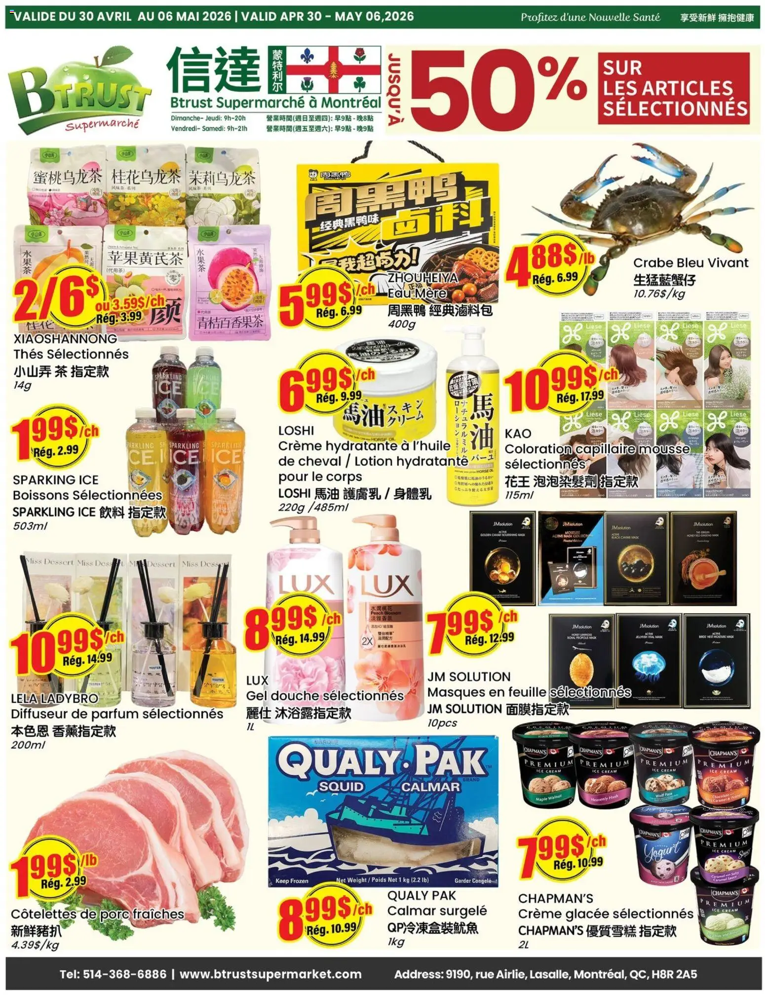 Btrust Supermarket flyer valid from 30.04.2026 | Page: 1