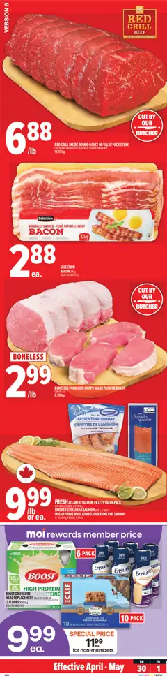 Preview of Metro weekly flyer - Saint-Augustin-De-Desmaures from shop Metro valid from 30.04.2026