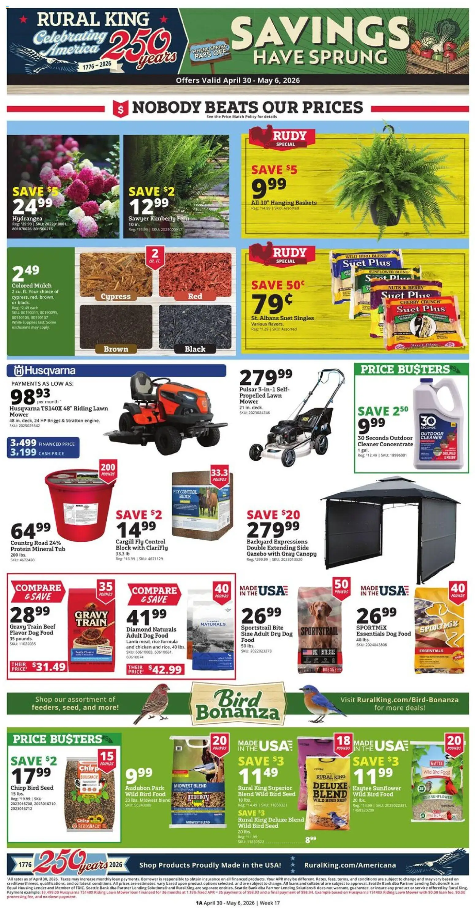 Rural King Weekly Ad - valid from 30.04.2026 | Page: 1