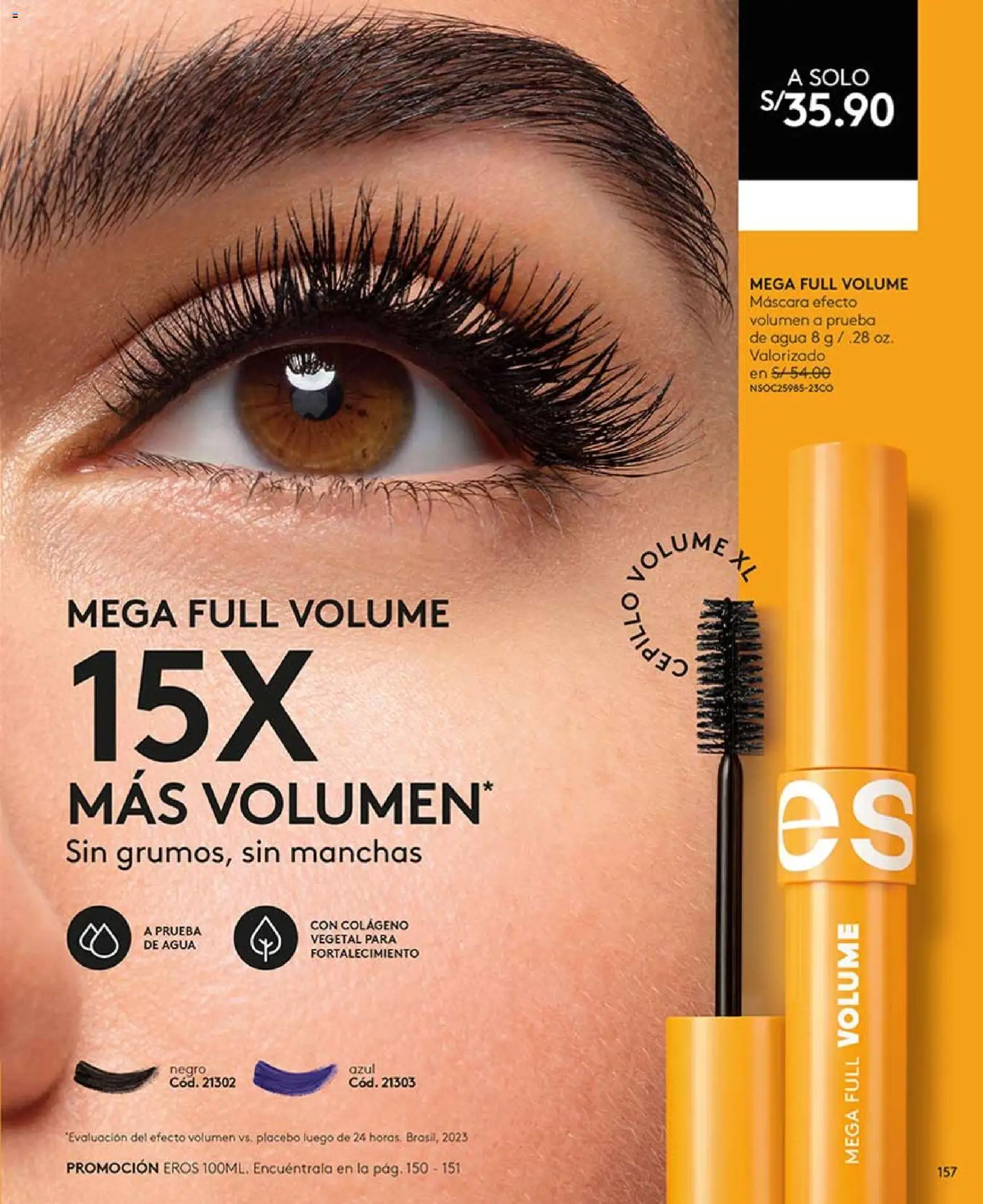 Catálogo Ésika válido desde 14.03.2026 | Página: 157 | Productos: Máscara