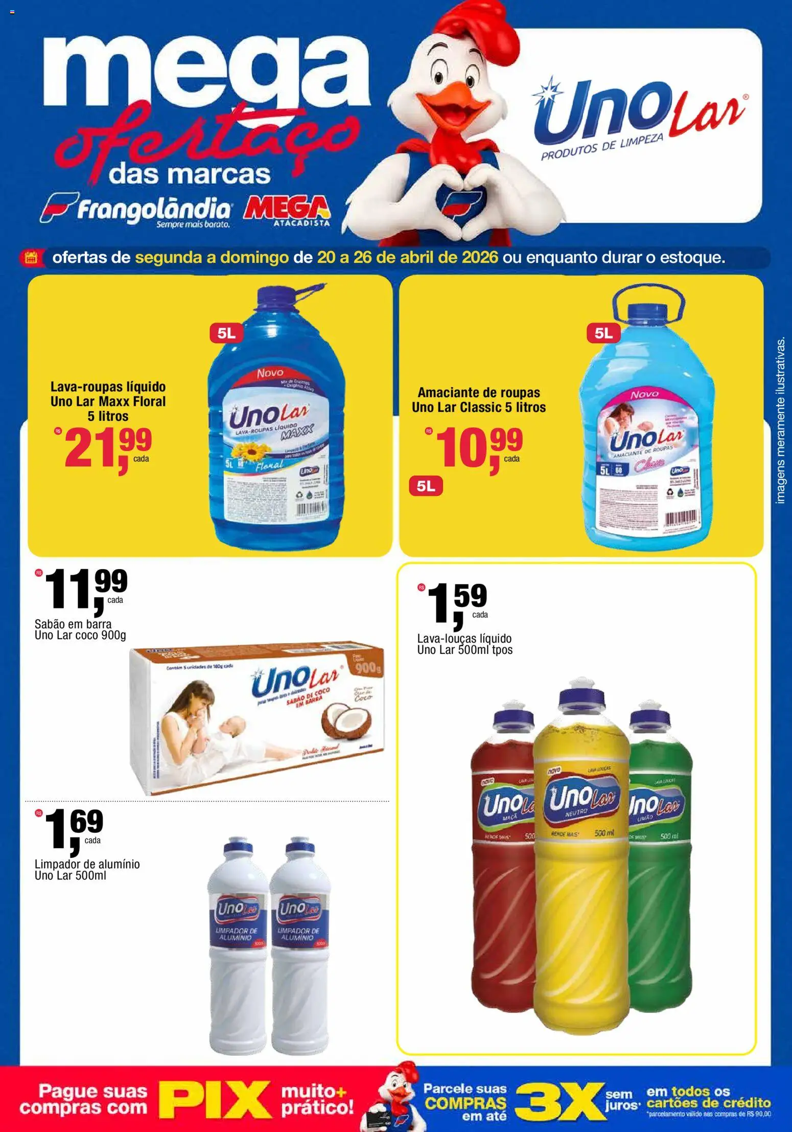 Frangolândia Folheto - válido de 20.04.2026 | Página: 5 | Produtos: Coco, Sabão, Amaciante de roupas, Amaciante