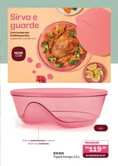 Tupperware catálogo Vitrine 04 - Pré-Visualização do folheto da loja Tupperware, válido de 01.04.2026 | Página: 35 | Produtos: Tigela