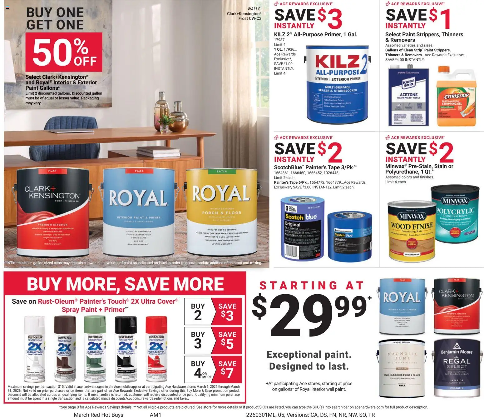 ACE Hardware Weekly Ad - valid from 01.03.2026 | Page: 5 | Products: Acrylic