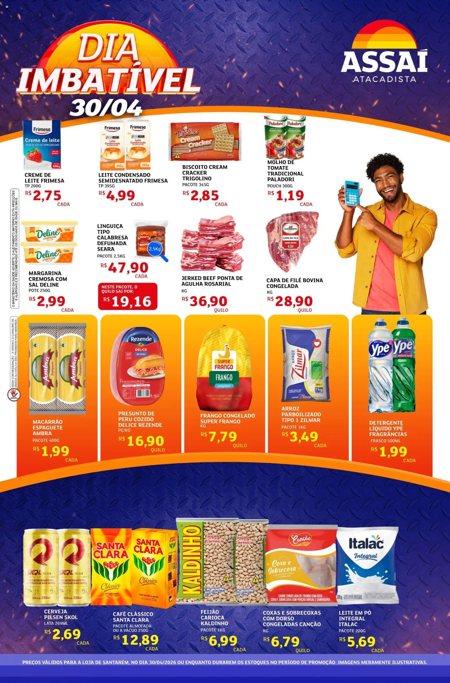 Assaí Atacadista Folheto - válido de 30.04.2026 | Página: 1