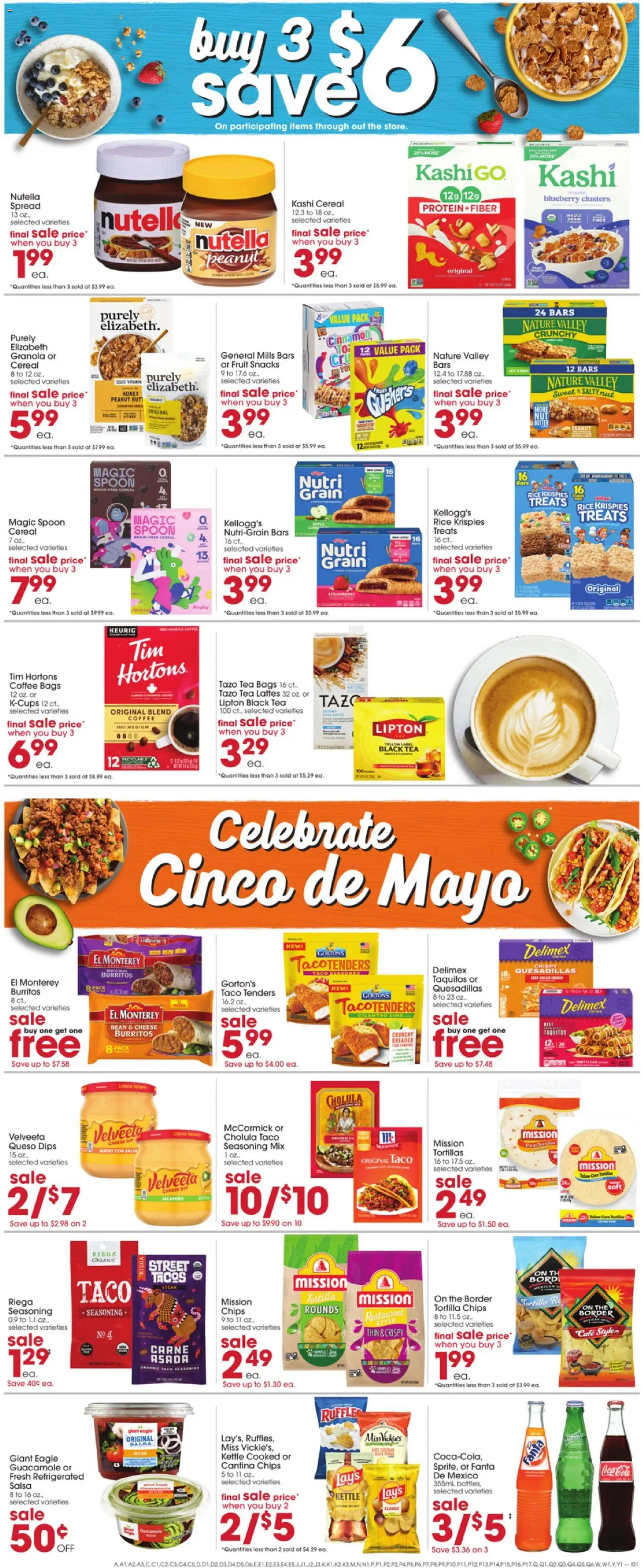 Giant Eagle - Weekly Sale - valid from 30.04.2026 | Page: 4 | Products: Vitamin, Coffee, Rice, Chips