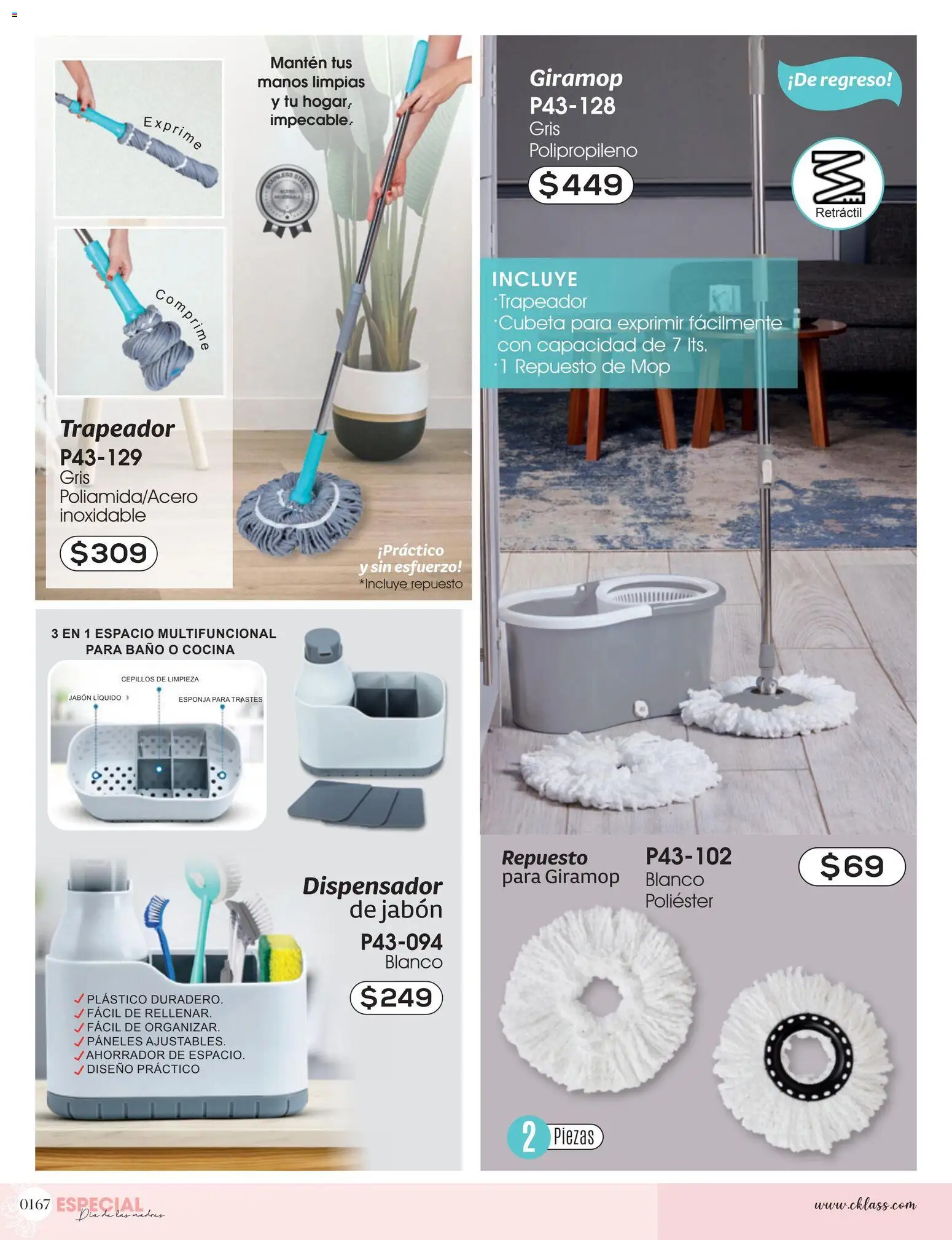 Nuevas ofertas de Cklass válidas en toda la República Mexicana desde el 29.04.2026. ¡Encuentra las mejores ofertas en Cklass catálogo Promo semanal! | Página: 269