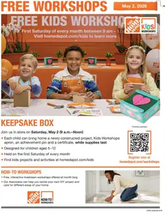 Preview of Home Depot weekly ads valid from 02.05.2026