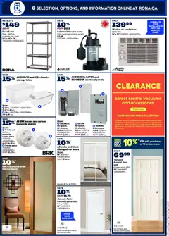 Preview of Rona weekly flyer from shop Rona valid from 23.04.2026 | Page: 16 | Products: Conditioner, Mirror