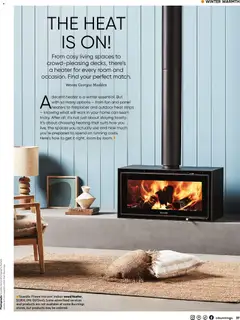 Preview of Bunnings Catalogue - valid from 01.04.2026 | Page: 27 | Products: Heater, Wood, Fan