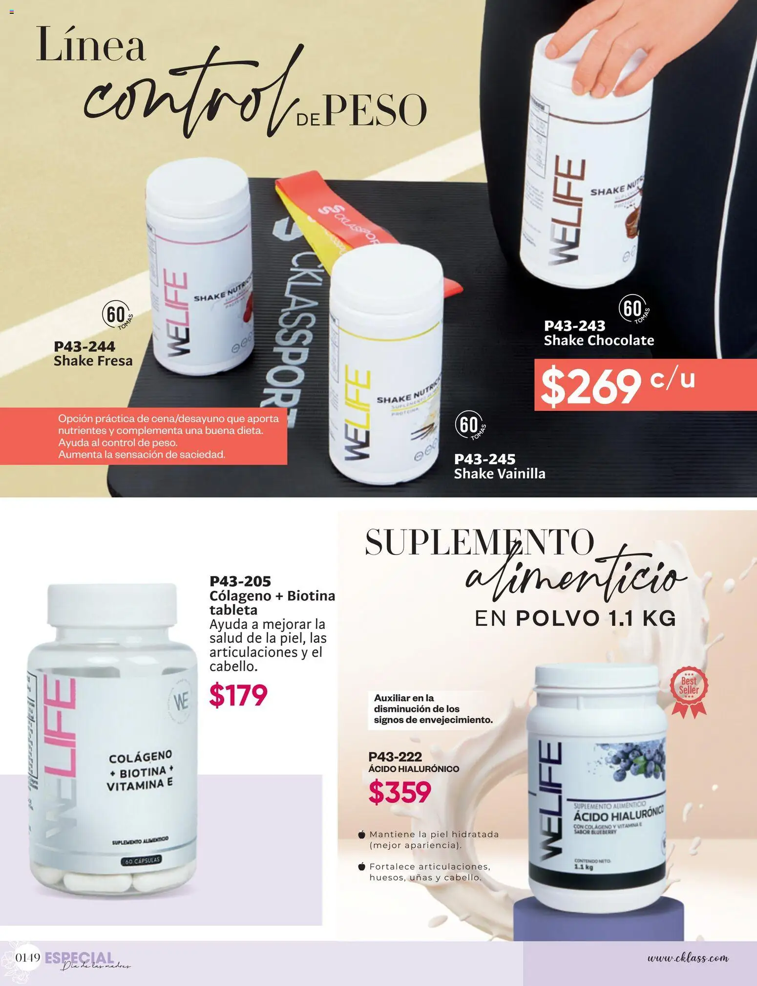 Nuevas ofertas de Cklass válidas en toda la República Mexicana desde el 29.04.2026. ¡Encuentra las mejores ofertas en Cklass catálogo Promo semanal! | Página: 251