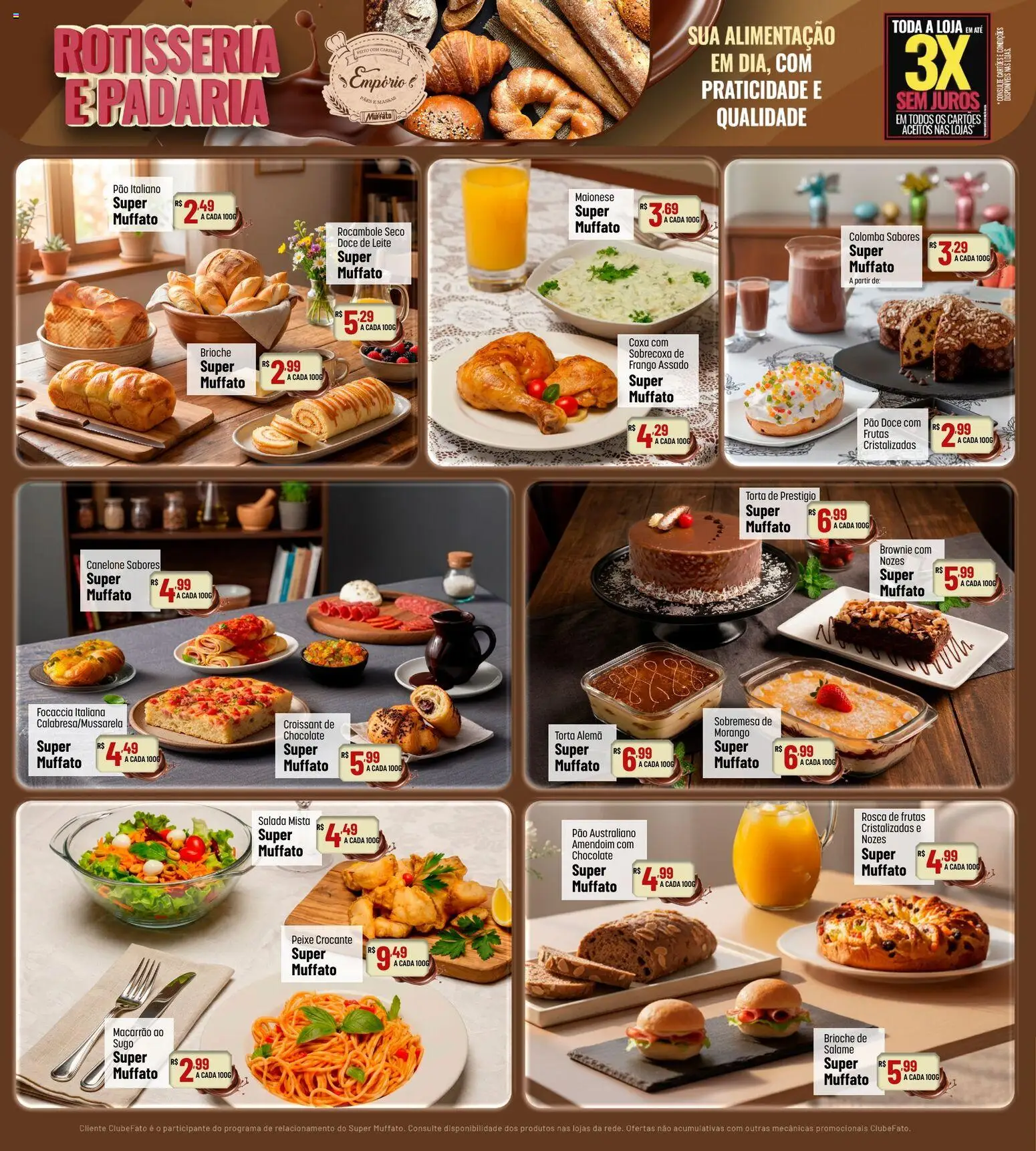 Super Muffato Folheto - válido de 05.03.2026 | Página: 14 | Produtos: Leite, Chocolate, Peixe, Doce de leite