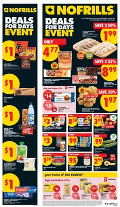 Preview of No Frills weekly flyer / circulaire from shop No Frills valid from 23.04.2026