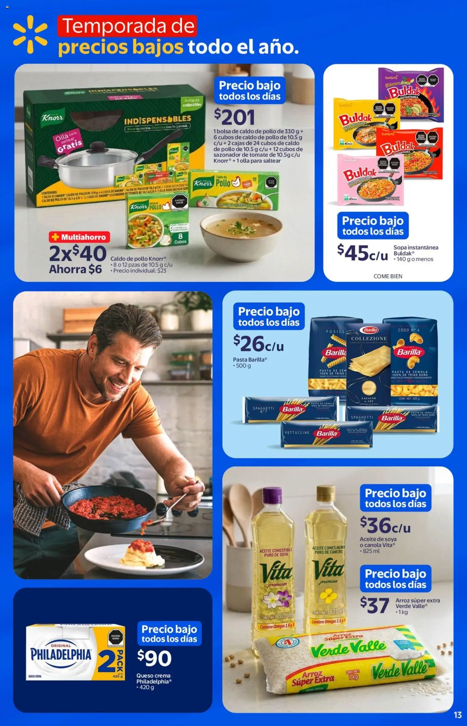 Nuevas ofertas de Walmart válidas en toda la República Mexicana desde el 29.04.2026. ¡Encuentra las mejores ofertas en Walmart folleto Temporada de precios bajos todo el año! | Página: 12