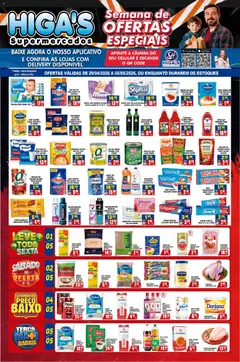 Higa's Supermercado - Ofertas da semana - Pré-Visualização do folheto da loja Higa's Supermercado, válido de 29.04.2026 | Página: 1