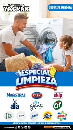 Vista previa Yaguar - Especial Limpieza Mendoza válido desde el 20.04.2026