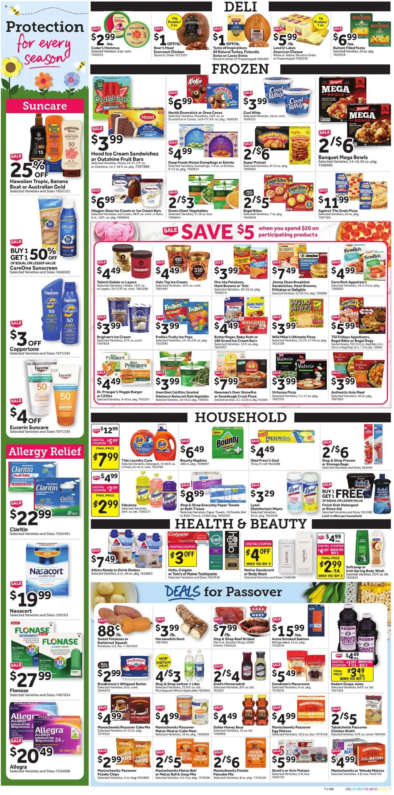 Stop & Shop Weekly Circular - CT - valid from 13.03.2026 | Page: 3 | Products: Deodorant, Toothpaste, Freezer, UPS