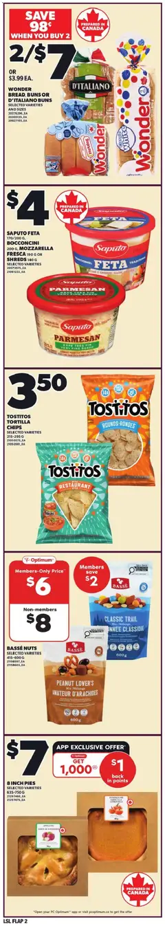 Preview of Loblaws weekly flyer / circulaire from shop Loblaws valid from 30.04.2026 | Page: 3 | Products: Chips, Nuts, PC, Cheese