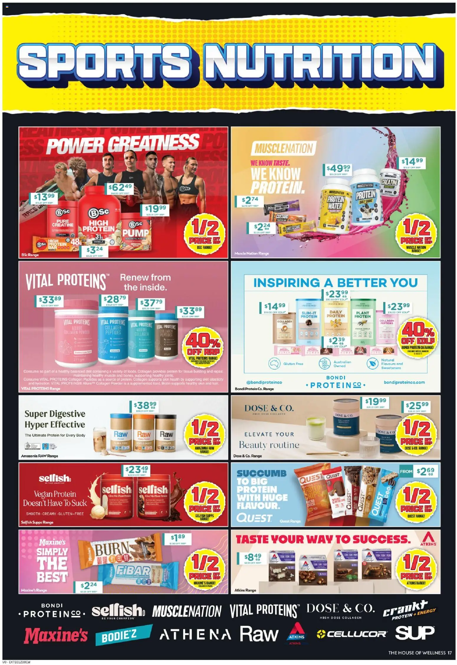 Chemist Warehouse catalogue - valid from 12.03.2026 | Page: 17 | Products: Powder, Cheese, Chips, Collagen