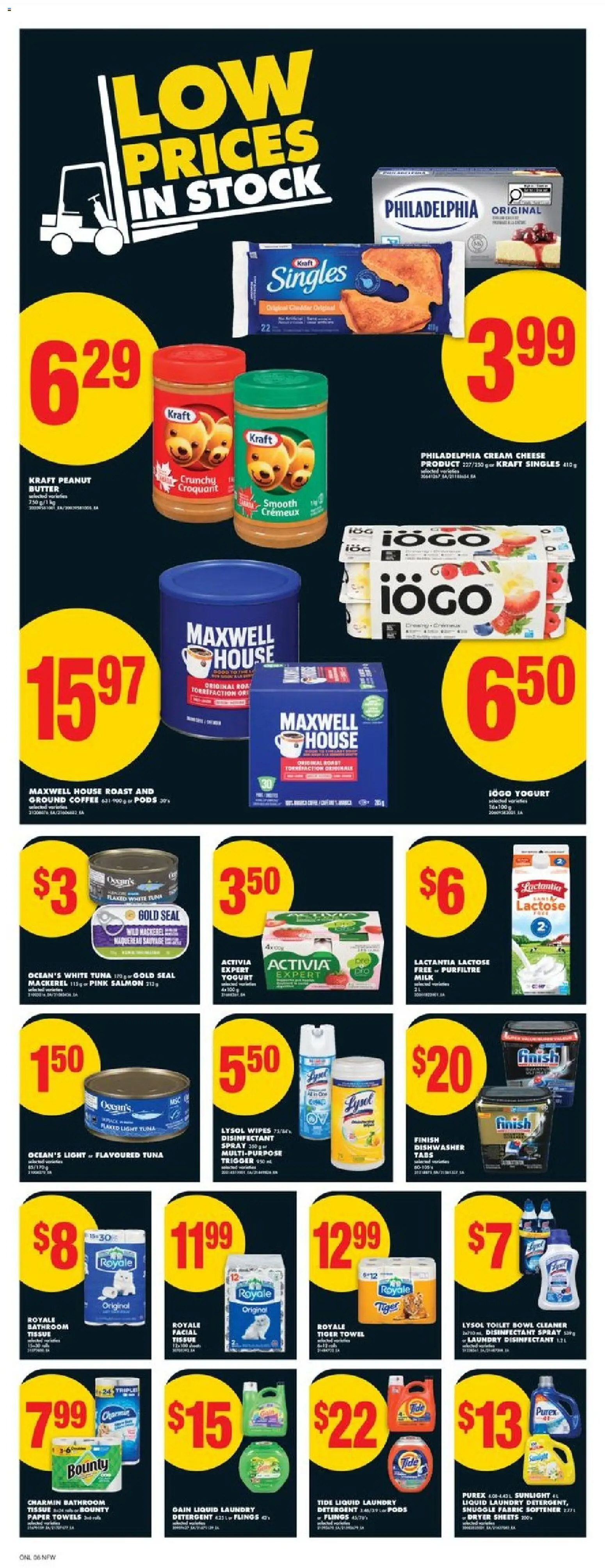No Frills flyer valid from 05.03.2026 | Page: 12 | Products: Dryer, Detergent, Butter, Yogurt