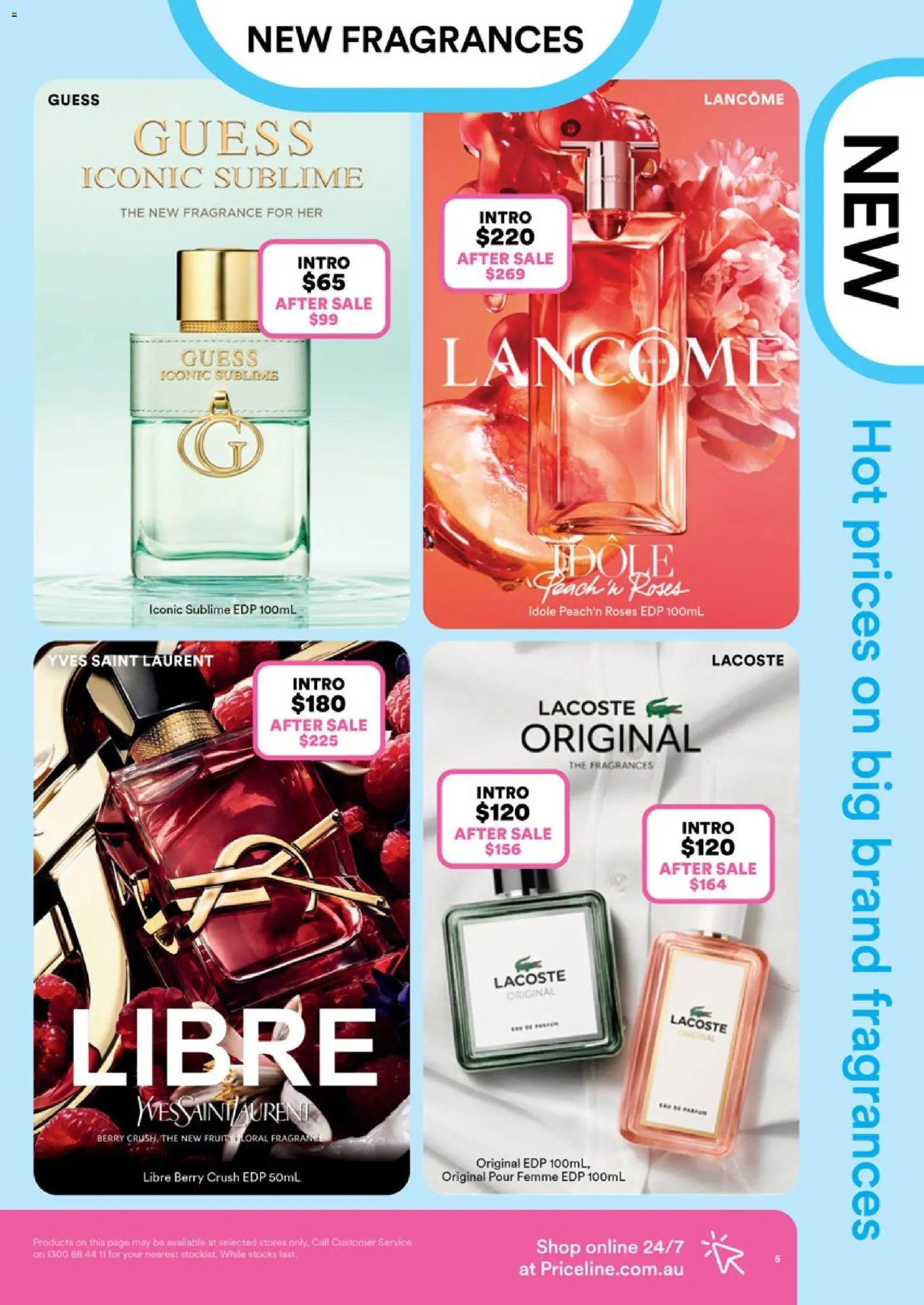 Priceline Pharmacy catalogue - valid from 05.03.2026 | Page: 5 | Products: Fragrance, Fruits, Peach