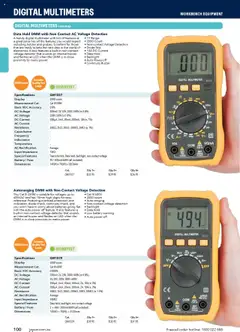 Preview of Jaycar Engineering & Scientific Catalogue 2025/2026  - valid from 09.07.2025 | Page: 100 | Products: Battery, Batteries, Digital