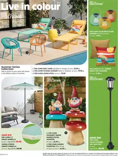 Preview of Canadian Tire - SPRING Inspirations from shop Canadian Tire valid from 30.04.2026 | Page: 19 | Products: Umbrella, Chair, Lamp