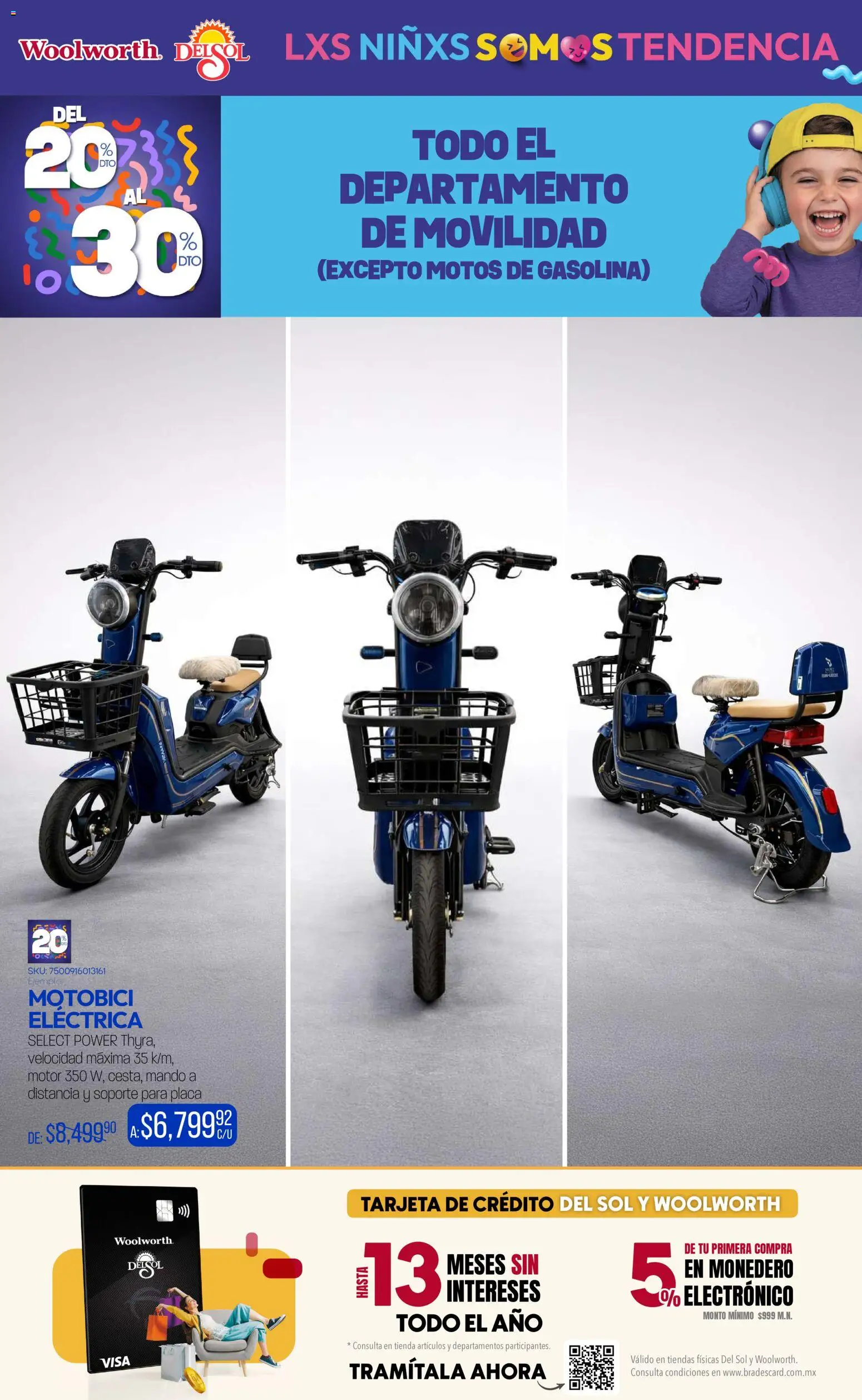 Nuevas ofertas de Del Sol y Woolworth válidas en toda la República Mexicana desde el 29.04.2026. ¡Encuentra las mejores ofertas en Del Sol y Woolworth katalog Venta Especial Día del Niño 2026! | Página: 8