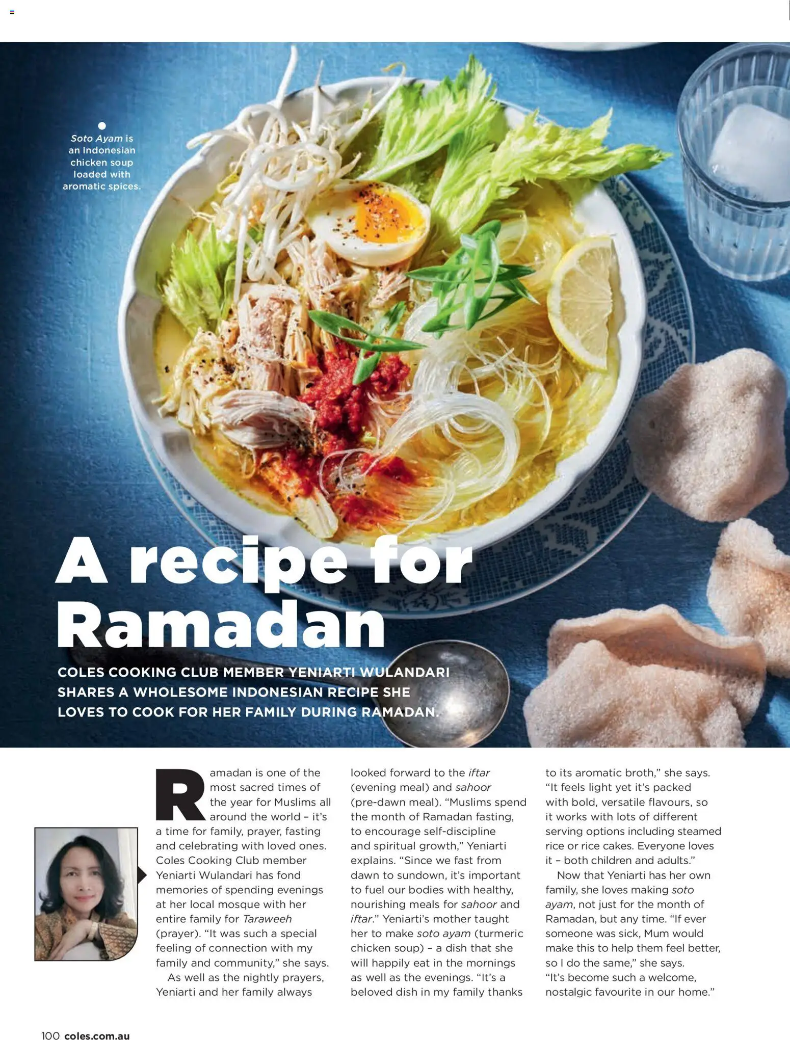 Coles catalogue - valid from 05.03.2026 | Page: 100 | Products: Light, Chicken, Spices, Soup