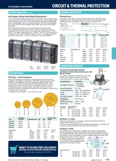 Preview of Jaycar Engineering & Scientific Catalogue 2025/2026  - valid from 09.07.2025 | Page: 197 | Products: Light, Amplifier, Device, Fan