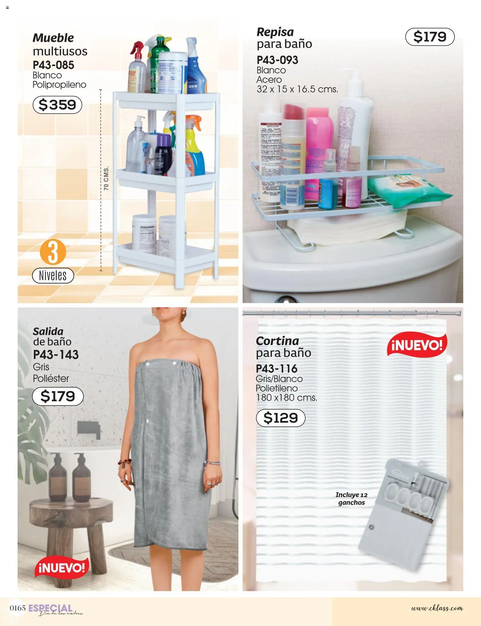 Nuevas ofertas de Cklass válidas en toda la República Mexicana desde el 29.04.2026. ¡Encuentra las mejores ofertas en Cklass catálogo Promo semanal! | Página: 267