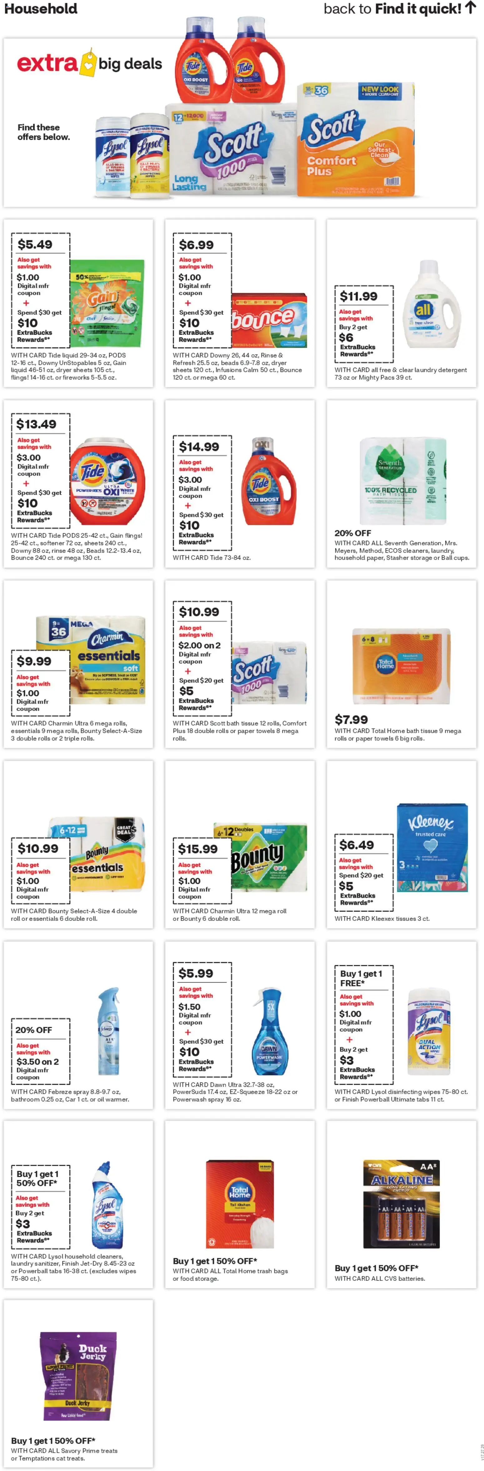 CVS Pharmacy Weekly Ad - CT - valid from 08.03.2026 | Page: 18 | Products: Bath, Oil, Detergent, Dryer