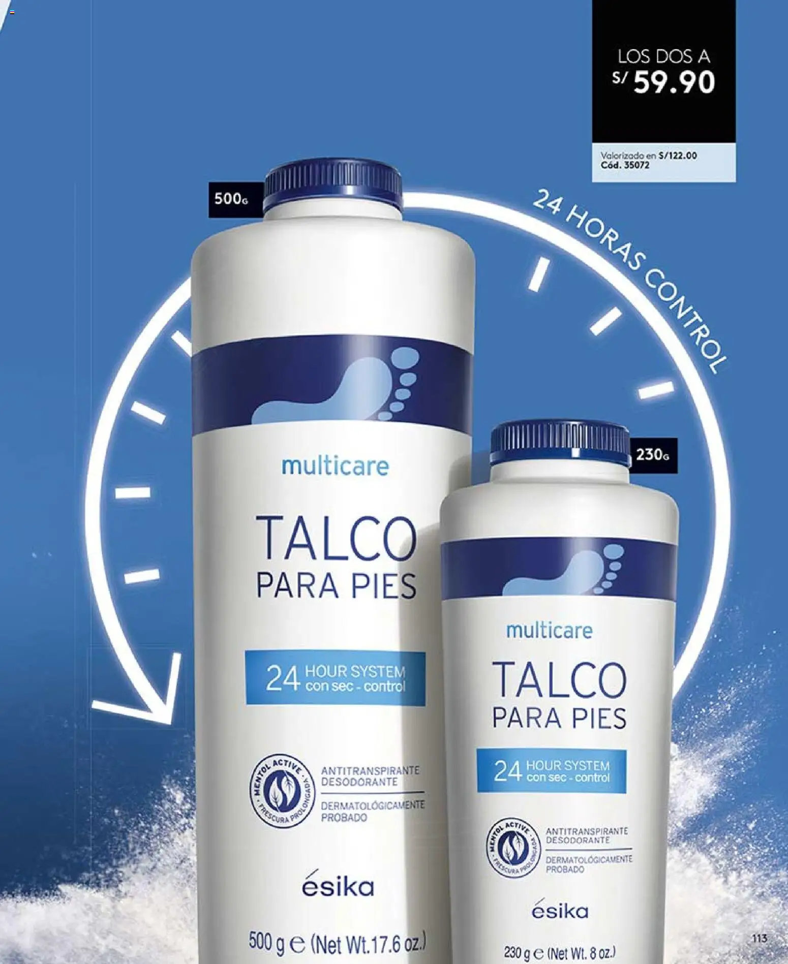 Catálogo Ésika válido desde 14.03.2026 | Página: 113 | Productos: Desodorante, Antitranspirante